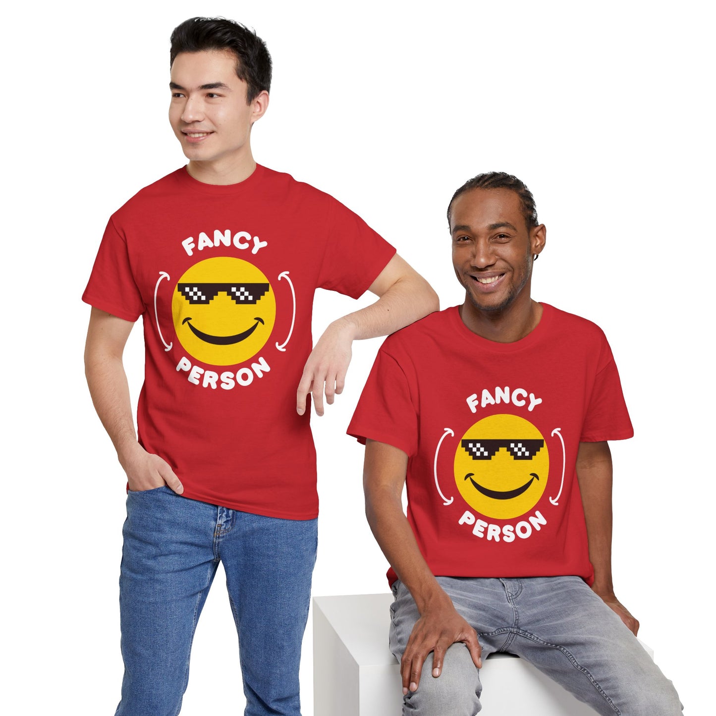 Fancy Person Smiley t-shirt