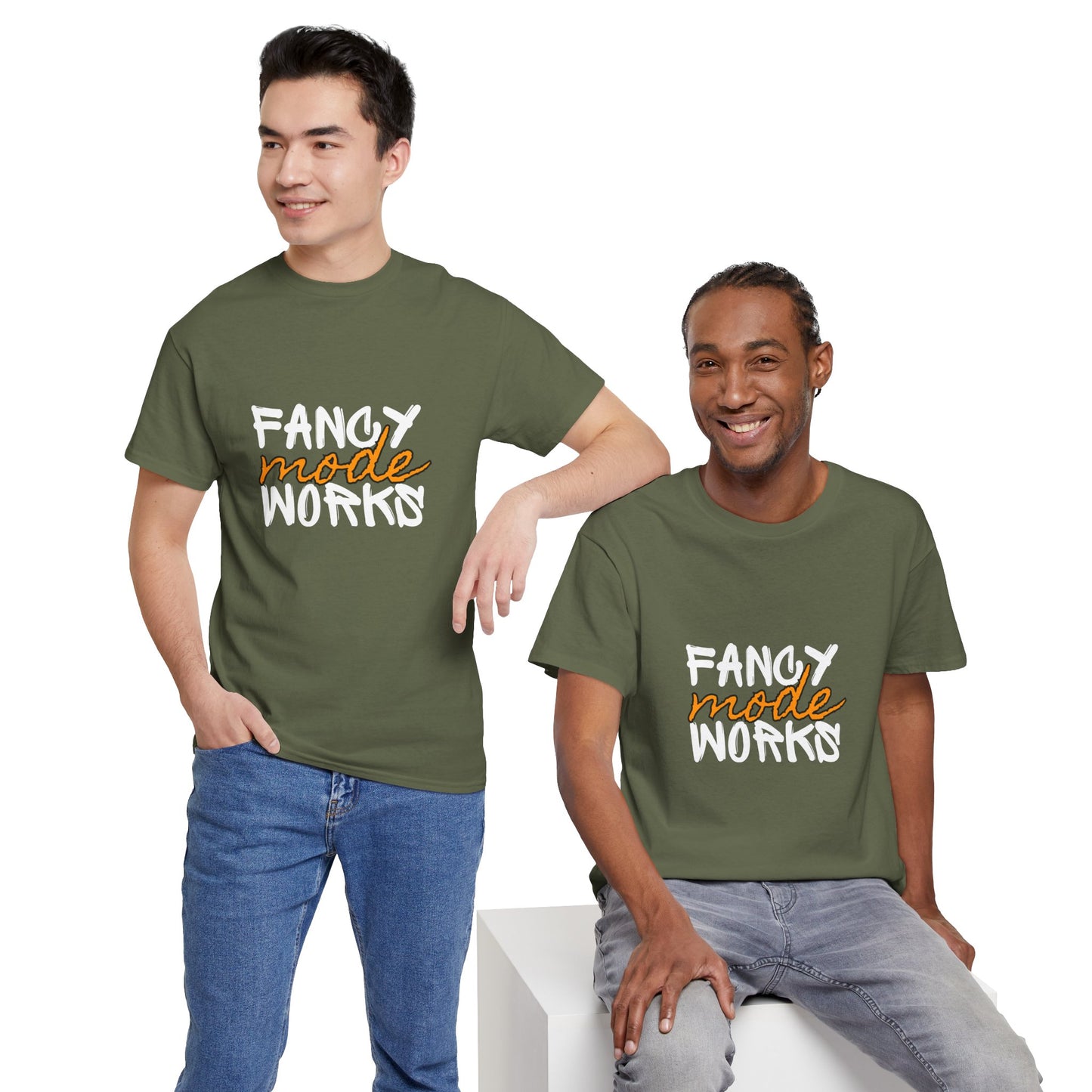 fancy mode t-shirt