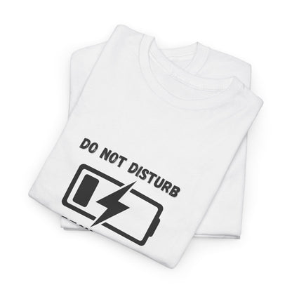 funny Recharging sleep meme t-shirt