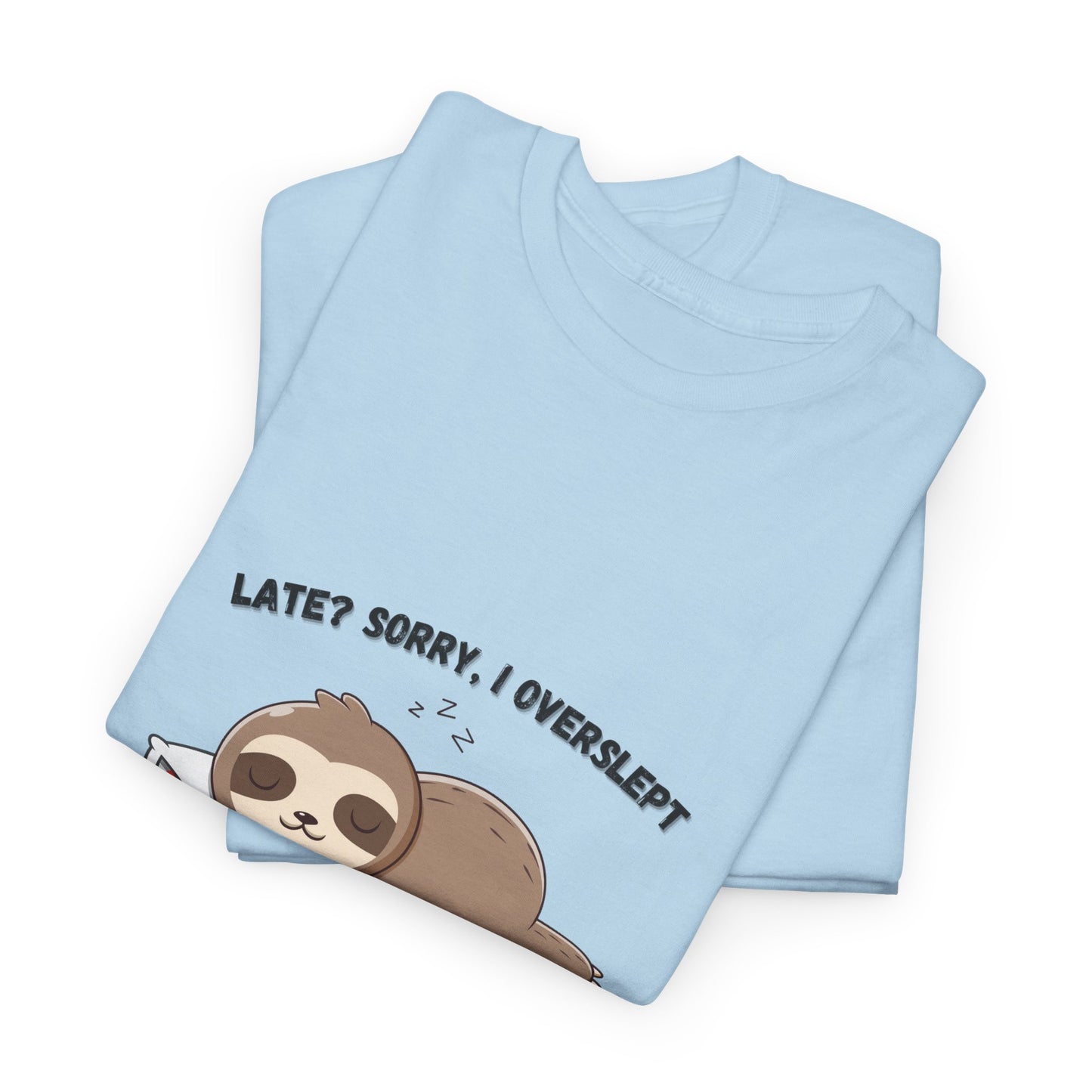 Lazy Sloth Design Funny t-Shirt