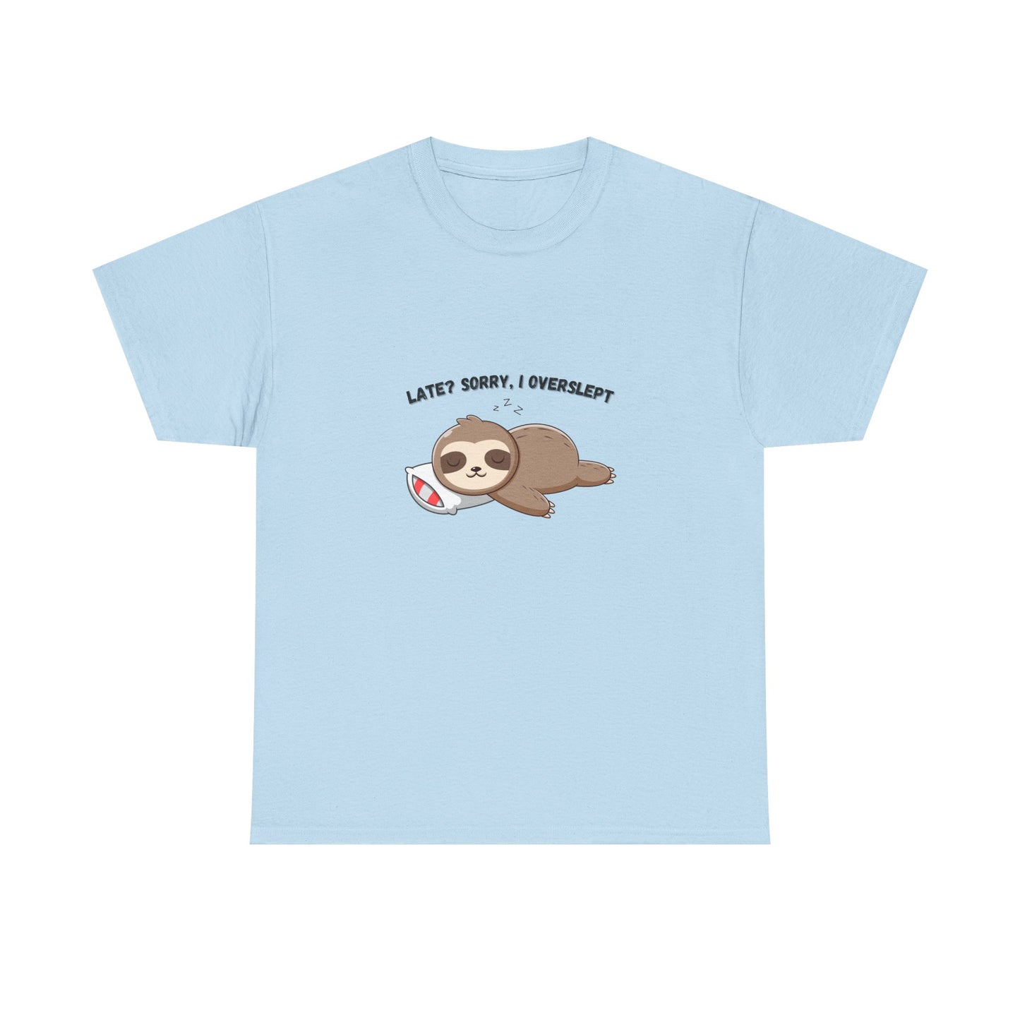 Lazy Sloth Design Funny t-Shirt