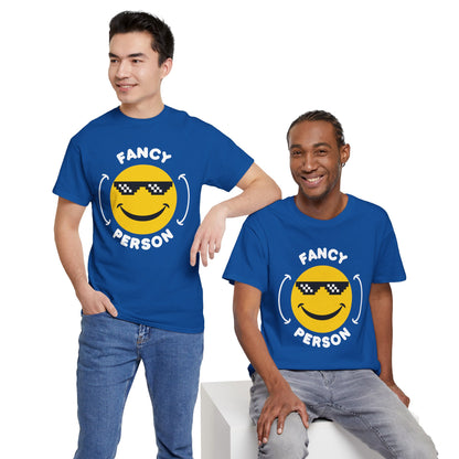 Fancy Person Smiley t-shirt
