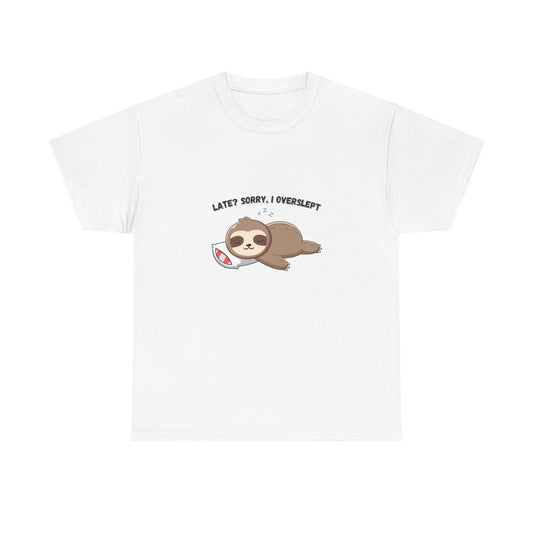 Lazy Sloth Design Funny t-Shirt