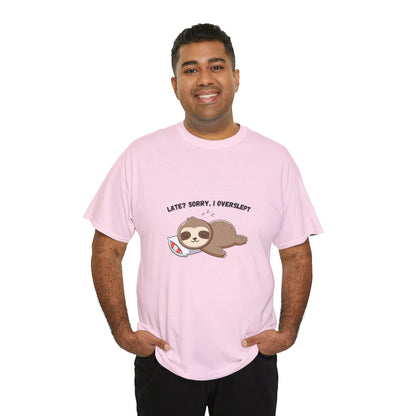 Lazy Sloth Design Funny t-Shirt