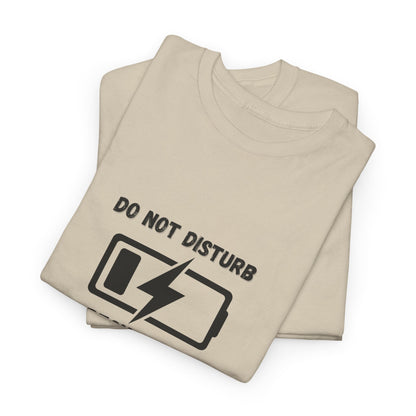 funny Recharging sleep meme t-shirt