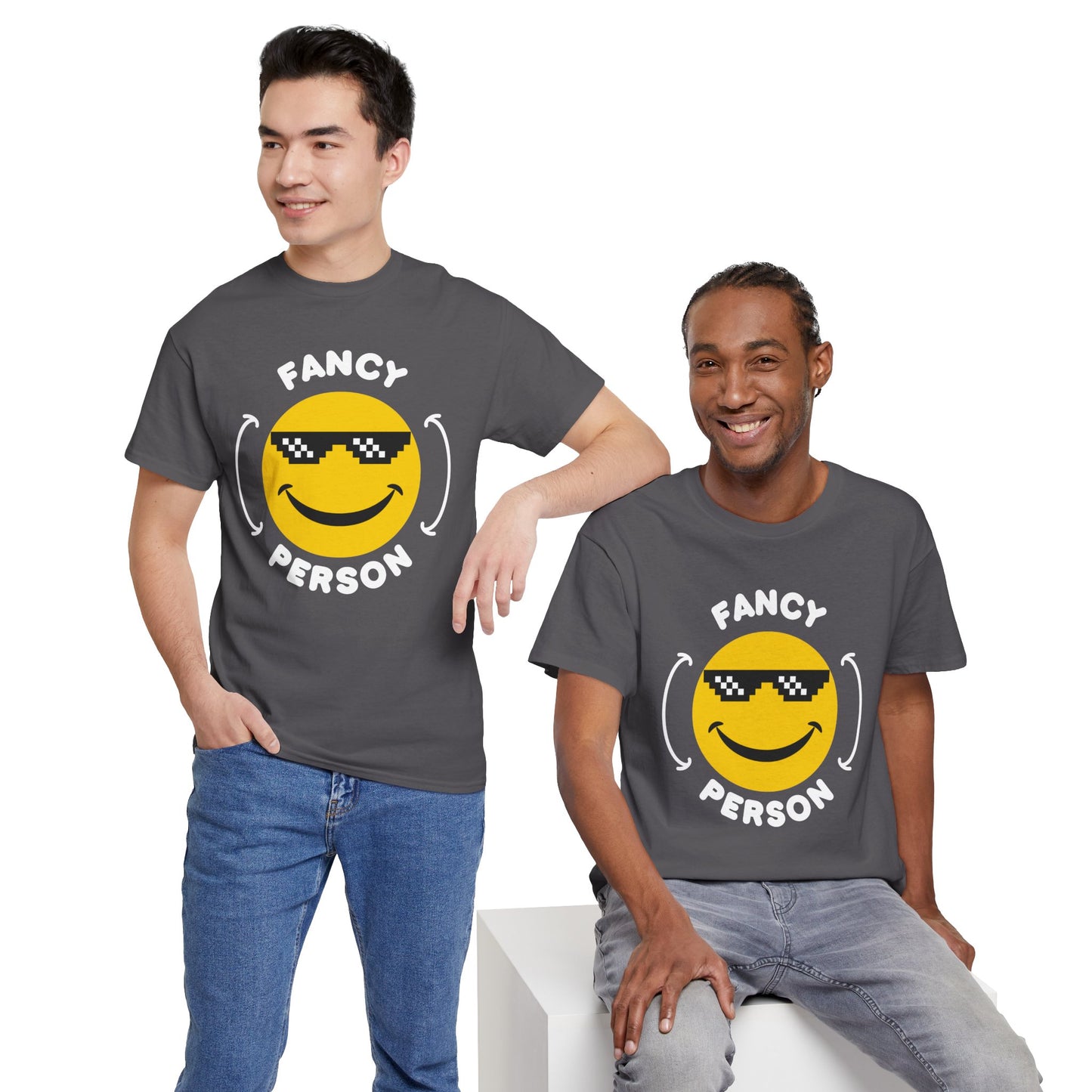 Fancy Person Smiley t-shirt