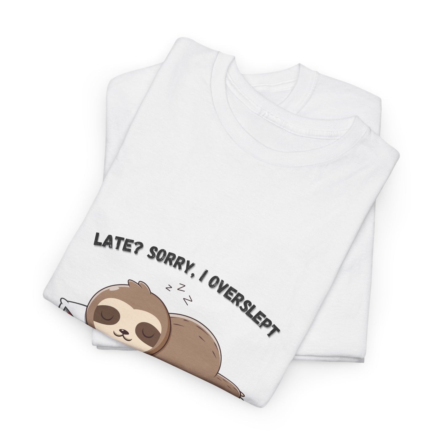 Lazy Sloth Design Funny t-Shirt