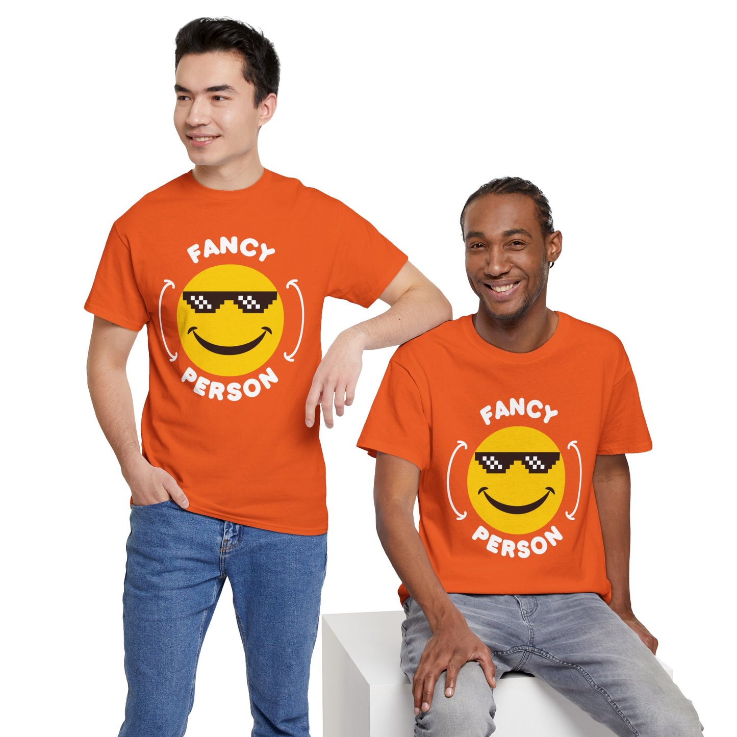 Fancy Person Smiley t-shirt