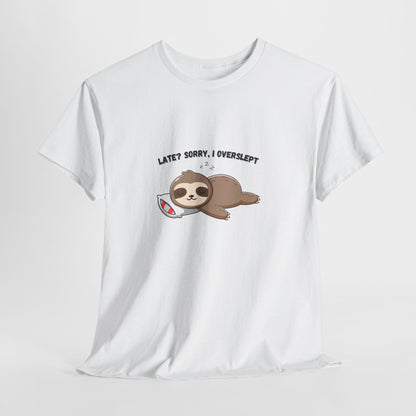 Lazy Sloth Design Funny t-Shirt