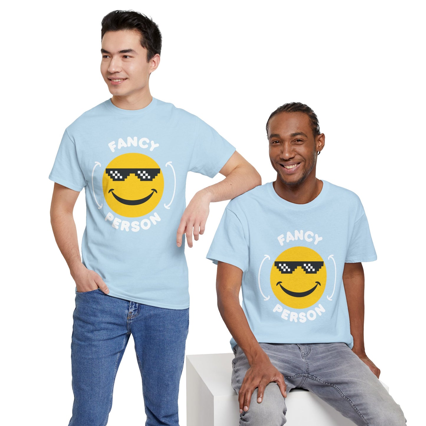 Fancy Person Smiley t-shirt