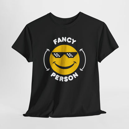 Fancy Person Smiley t-shirt