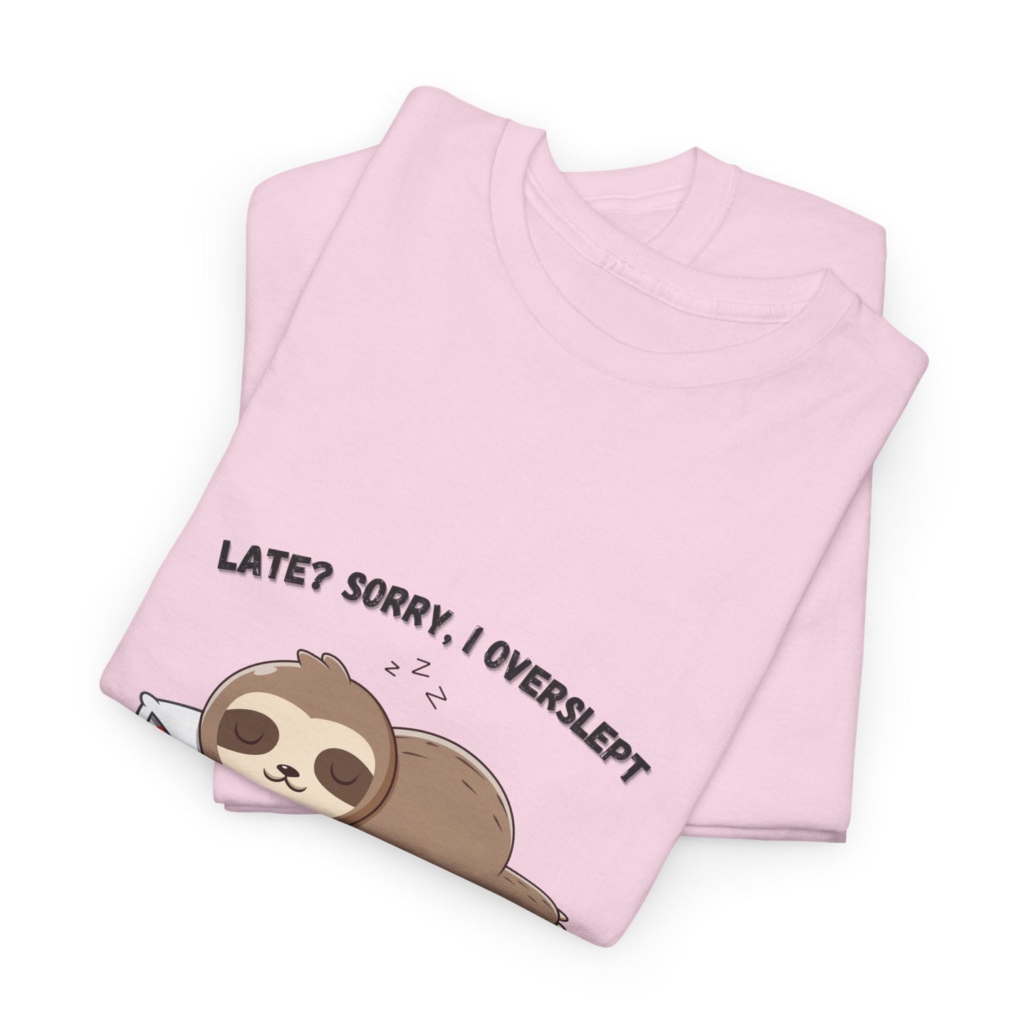 Lazy Sloth Design Funny t-Shirt