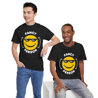 Fancy Person Smiley t-shirt