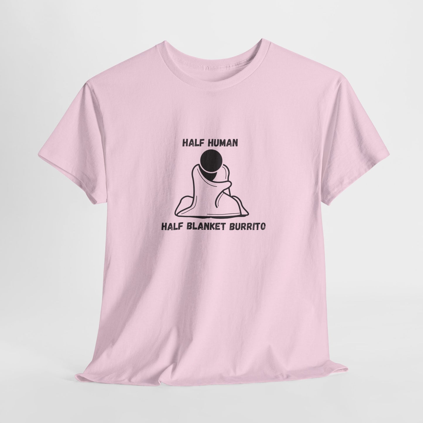 Half Human Half Blanket Burrito t-Shirt