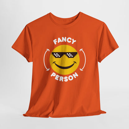 Fancy Person Smiley t-shirt